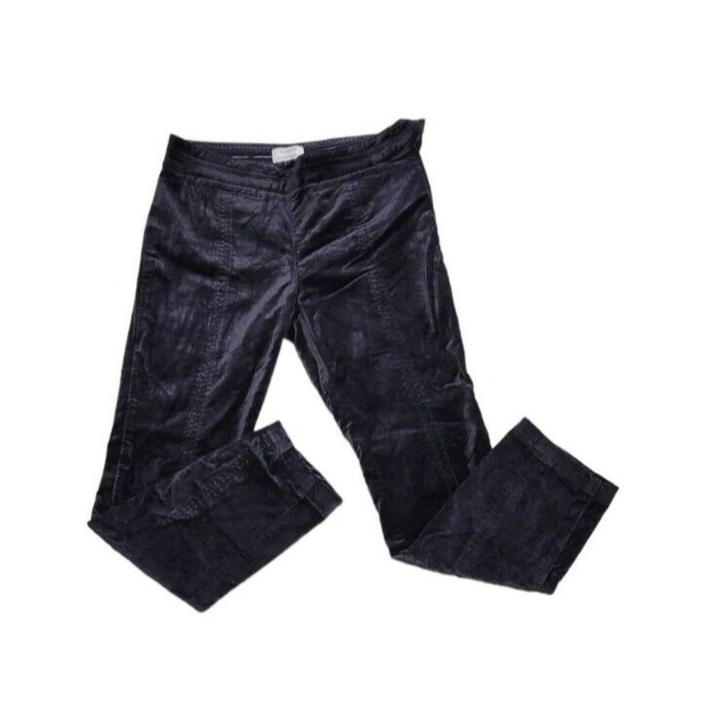 Anthropologie Women's The‎ Essential Slim Trouser Pants Black Size 2P